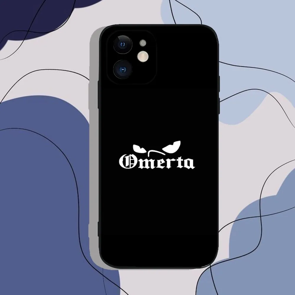 الهيب هوب Maes Omerta جراب هاتف آيفون 16 15 14 13 12 11 برو ماكس Mini X XS SE 7 8 Plus 16E للصدمات عدم الانزلاق غطاء Fundas