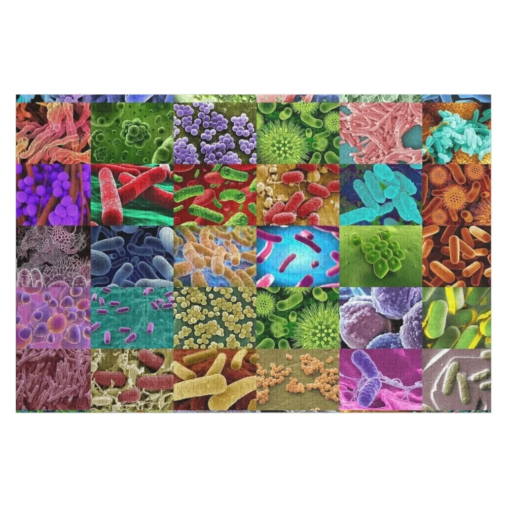 

Bacteria Jigsaw Puzzle Personalize Woodens For Adults Personalized Baby Toy Christmas Gifts Puzzle