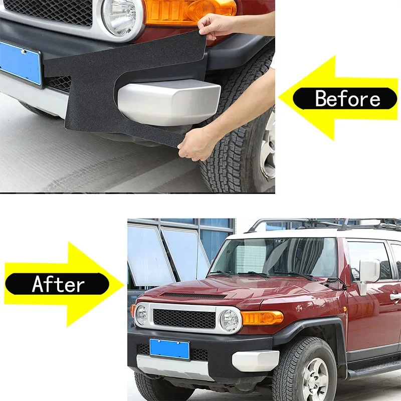 Car Sticker PVC Black Stickers Auto Modified Body Sticker Accessories Decoration Covering Film For Toyota FJ Cruiser 2007-2021 3