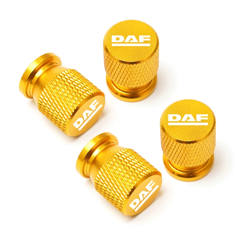 Car Wheel Tire Valve Caps Tyre Stem Covers Airdust Waterproof For DAF XF XG 95 105 106 Car Accessories