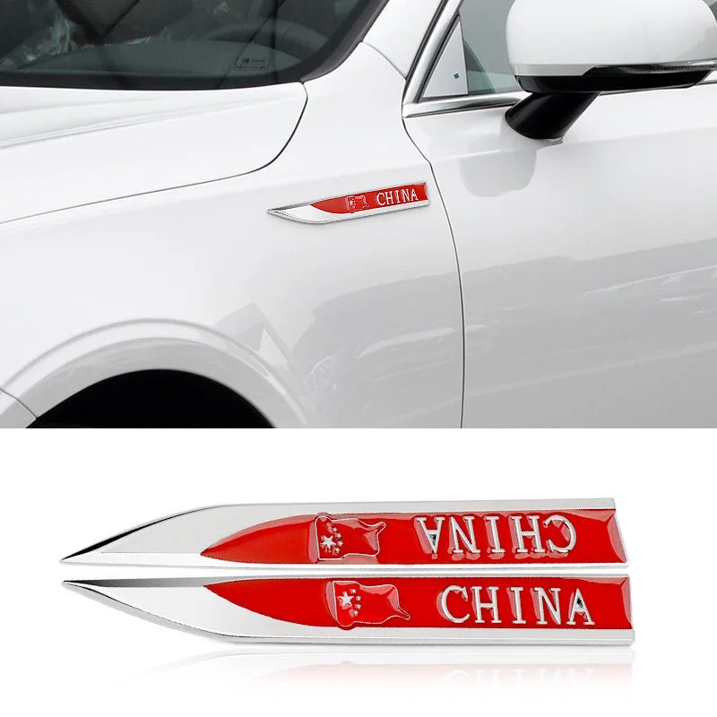 Audi Metal Car Side Fender Sticker For Audi Sline Q2 Q3 Q5 Q7 A4 A6 A3 A7 A8 TT Body Emblem 2Pcs Stickers Accessories