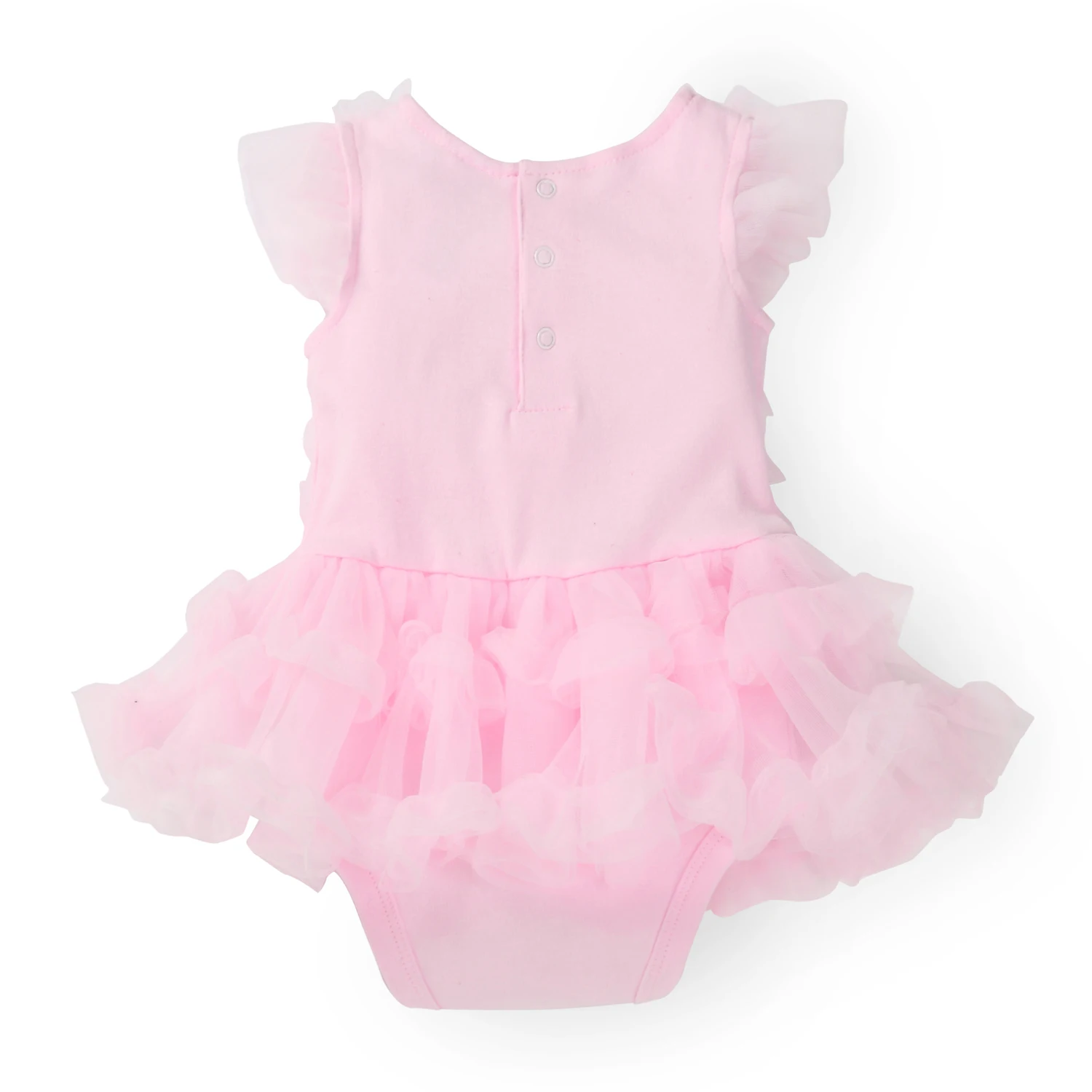 Ruffles Lace Baby Girl Dress for Summer Tulle One-piece Princess Dresses
