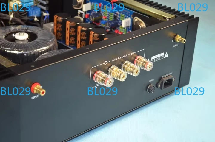 AM-90 Audiophile HiFi Pure Post-stage Power Amplifier, , Gold Sealed Tube Double Parallel 8 Tube Class A