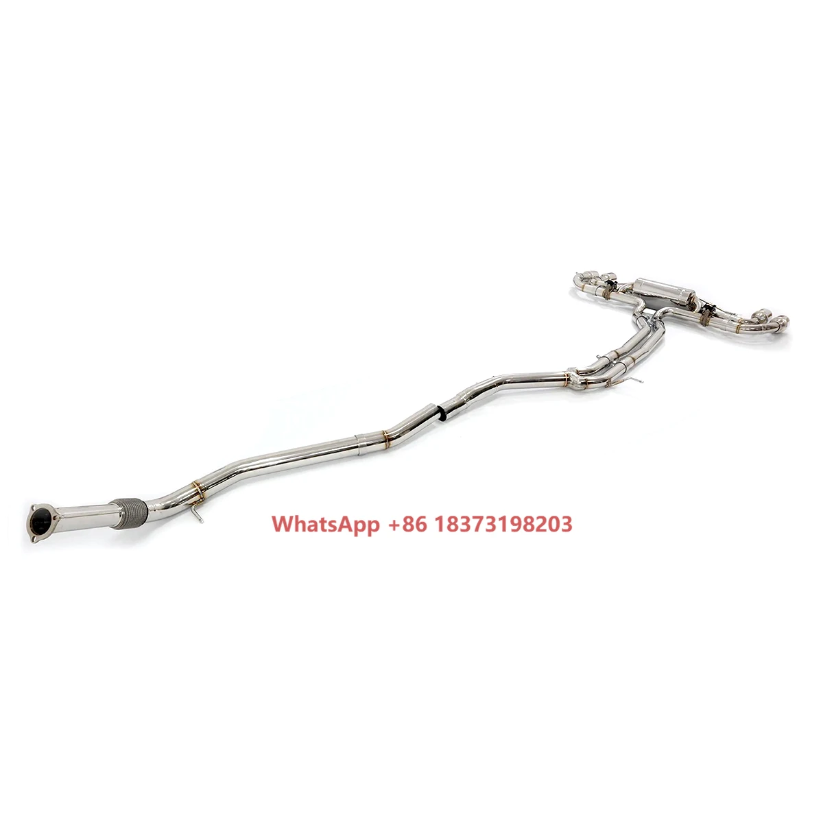 

Ecnal for Porsche Cayenne 9Y0 E3 3.0T Sports Muffler Valve Exhaust Full SS304 Valve Exhaust