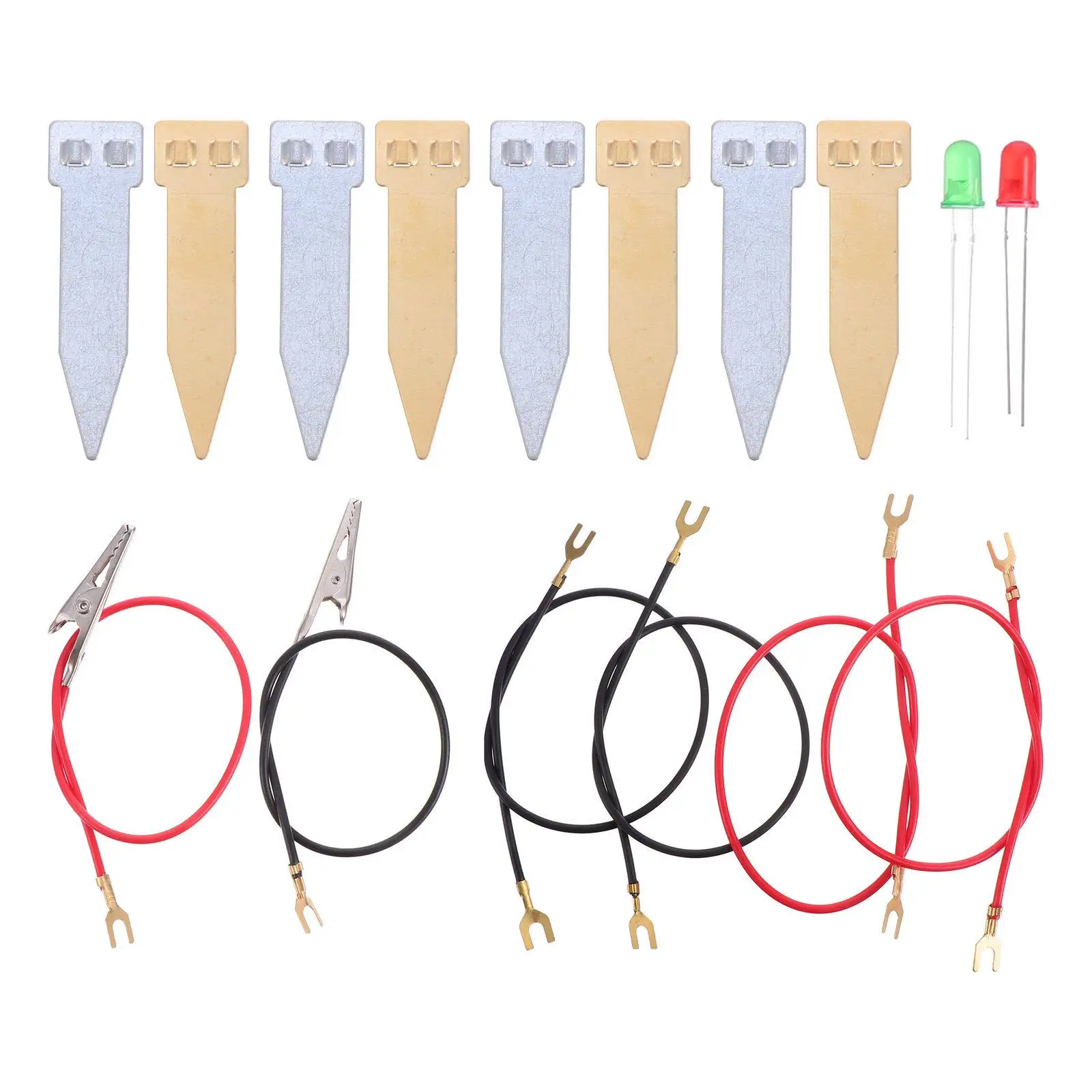 

2Sets Fruit Experiment Kit Science Educational Supplies for Kids Hands on Physics Chemistry Learning Home School Stem