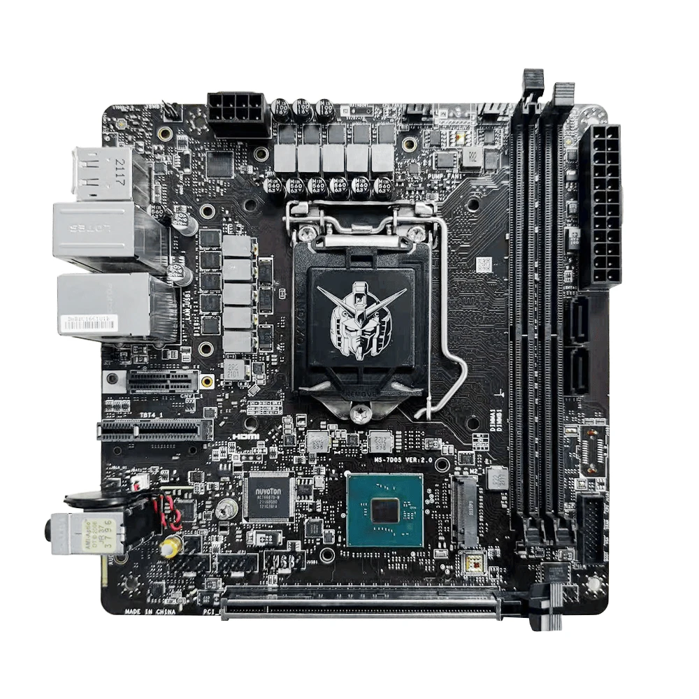 MSI MEG Z590 TRIDNET X Motherboard LGA1200 Supports i9-11900KF i7-10700K i5-10400F i5-11600K CPU 4xDDR4 5333MHz M.2 NVME ATX