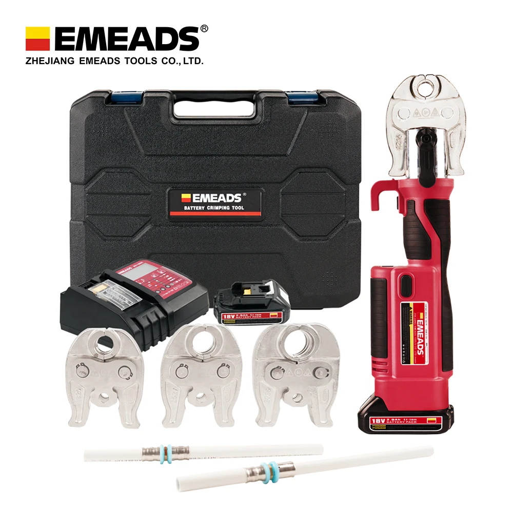 EMEADS GES-1525 TH15 TH20 TH25 TH26 TH32 PZ-1930 Battery Hydraulic Mini Pressing Tool For Copper Pex Pipe