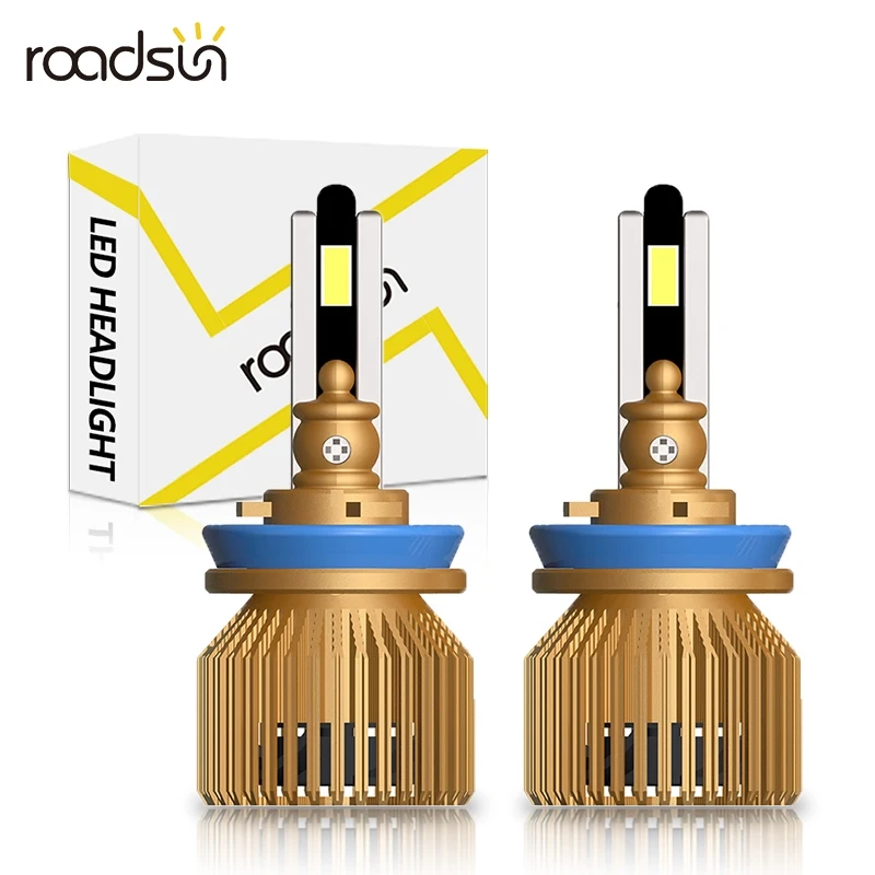 

H11 H9 H8 светодиодный лампы для автомобильных фар 25000LM 240W 6000K чипы CSP высокой яркости с двойной медной тепловой трубкой без ошибок Canbus