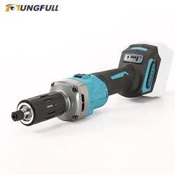 Brushless Electric Die Grinder 6mm 15000RPM 630W Cordless Engraving Tool Straight Grinding Machine For Makita Battery No Battery