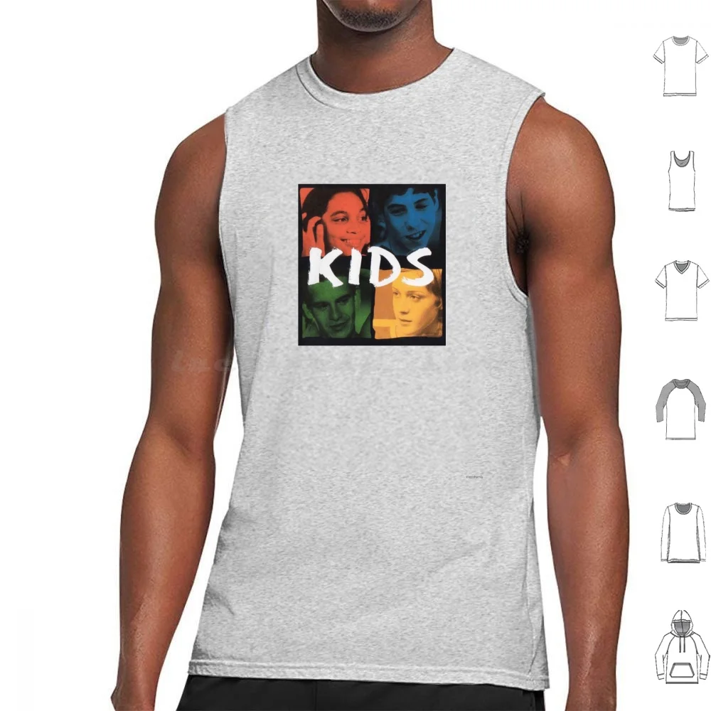 1995 Film Kids Tank Tops Vest Sleeveless Kids 1995 Film Larry Clark New York The Bronx Virgins I Love Them Wake My Brain Up