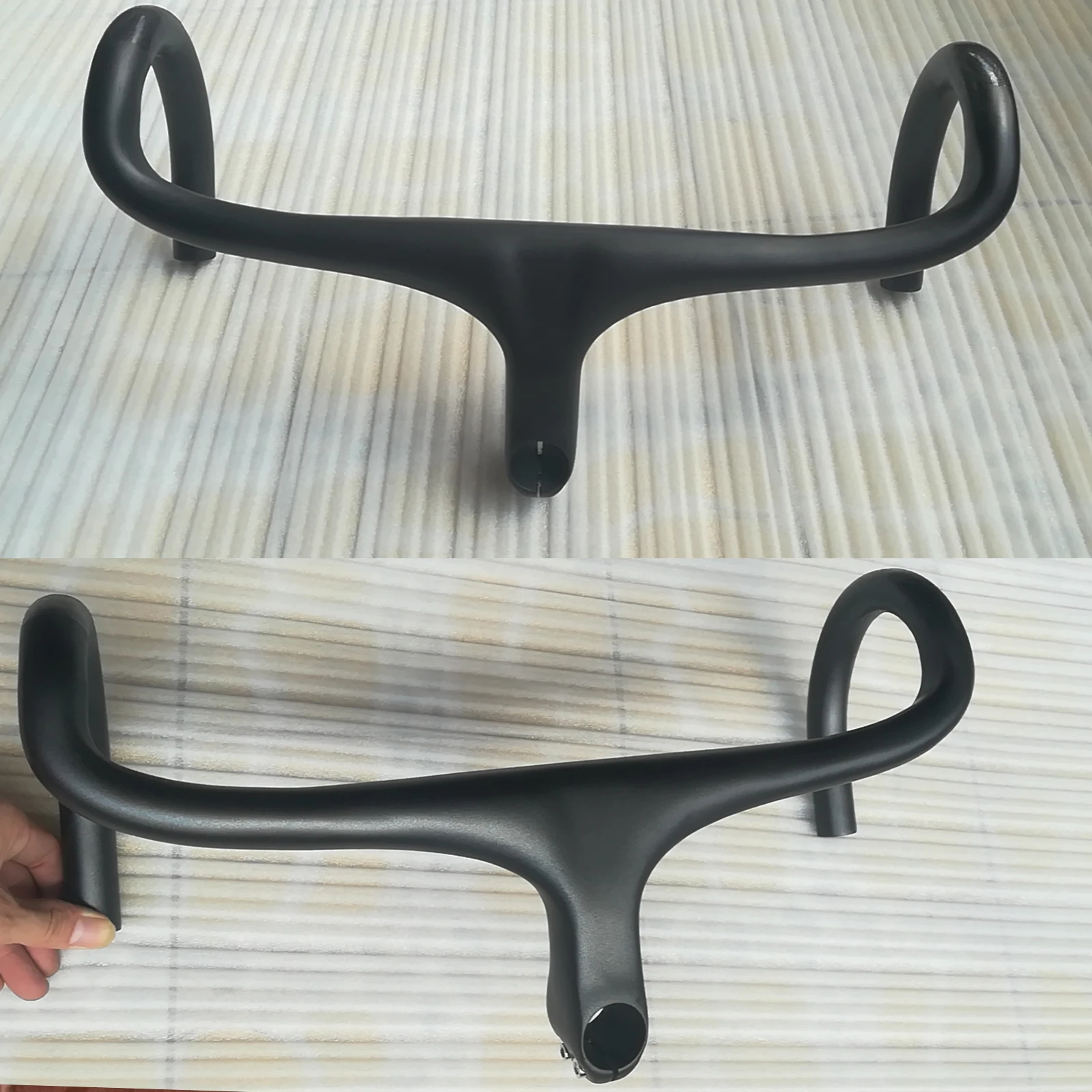 Carbon-Rennradlenker mit integriertem Vorbau 28,6 mm RXL SL Externe Kabelführung Fahrrad-Kompaktlenker – Detail 7