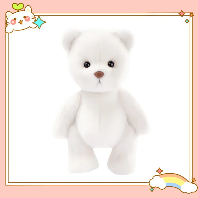 30cm Handmade Teddy Bear Stuff Plush Doll DIY Dress Up Lina Bears Kawaii Plushies Birthday Gift for Children Friend Anime Toys