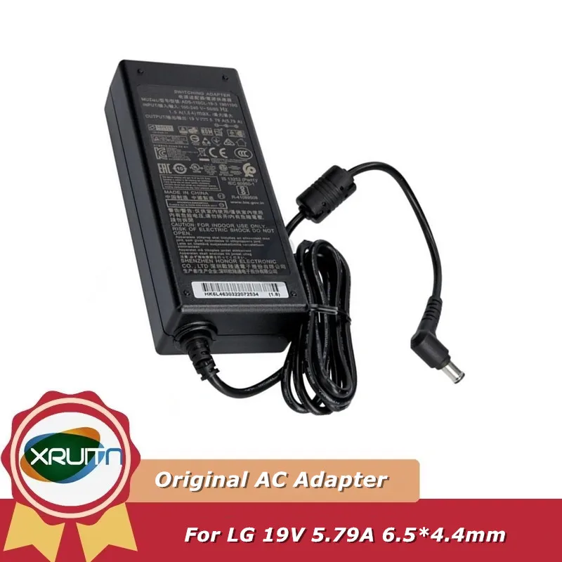 Original ADS-110CL-19-3 190110G  19V 5.79A 110W AC Adapter Charger For LG StanbyME 27ART10AKPL Smart Touch Screen Power Supply