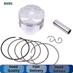 70mm 70.25mm 70.5mm 70.75mm 71mm  STD +25 +50 +75 +100 0.25 0.5 0.75 Motorcycle Engine Piston Rings Set For Honda 13101-KW3-000