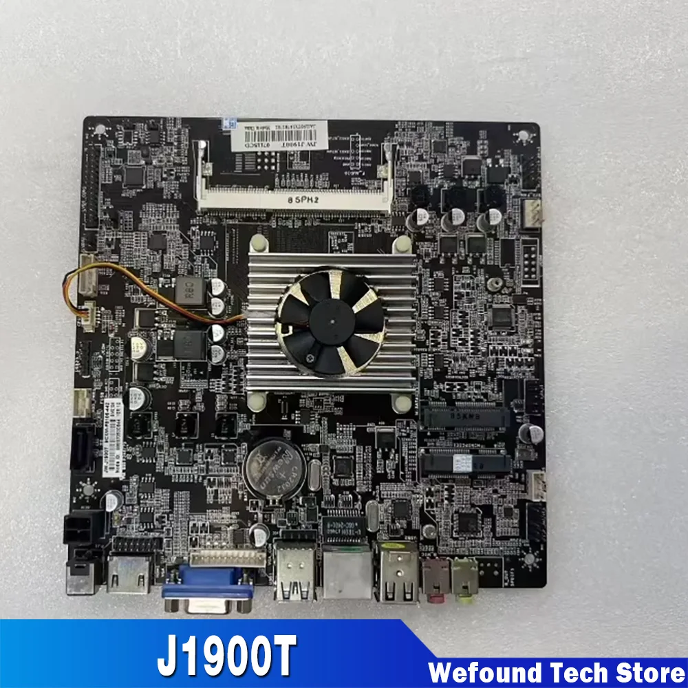 J1900T Integrated Industrial Ultra-thin Motherboard Supports MSATA/12V DDR3 J1900ITX