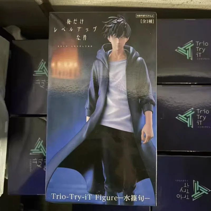 

Genuine Original Furyu Solo Leveling Trio-Try-It Figure Sung Jin Woo In Stock Anime Figure Model Desktop Ornament Toys Gift Doll