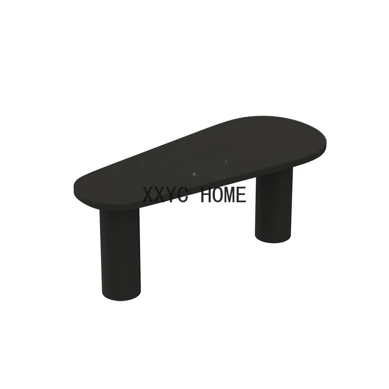 

Nordic Bureau Moderne Minimalistische Bureau Massief Houten Bureau Creatieve Computer Essenhout