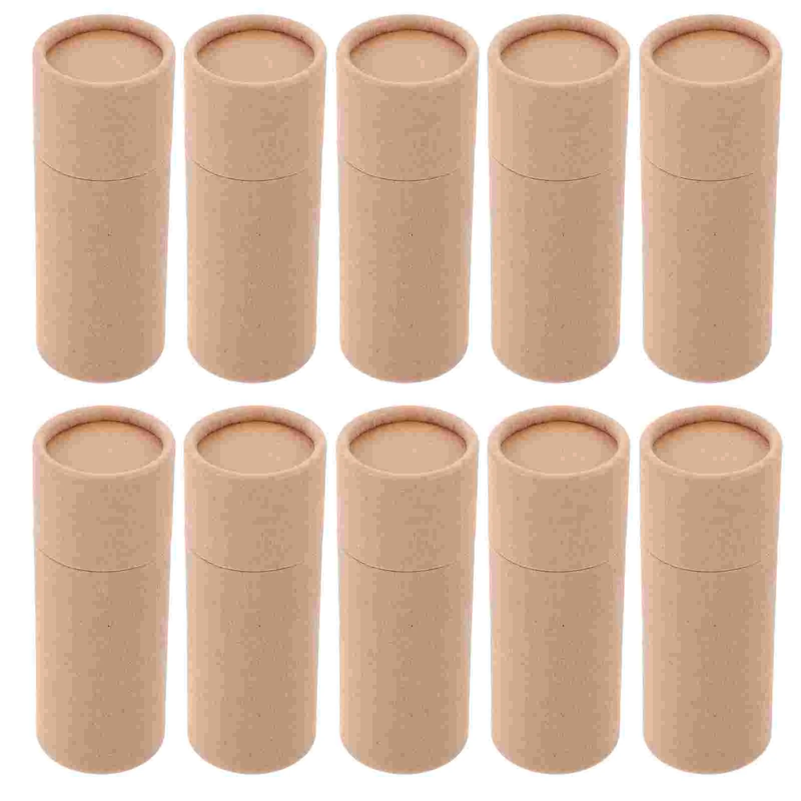 10 Pcs Carton Gift Paper Tube Cardboard Tubes for Crafts 108X41X41CM Containers