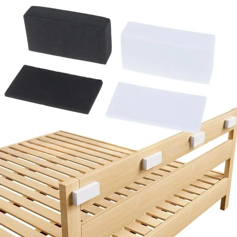 5Pcs Non Slip EVA Sponge Furniture Anti-Vibration Pads Self Adhesive Wall Protector for Sofa Bed Leg Floor Scratch Prevention