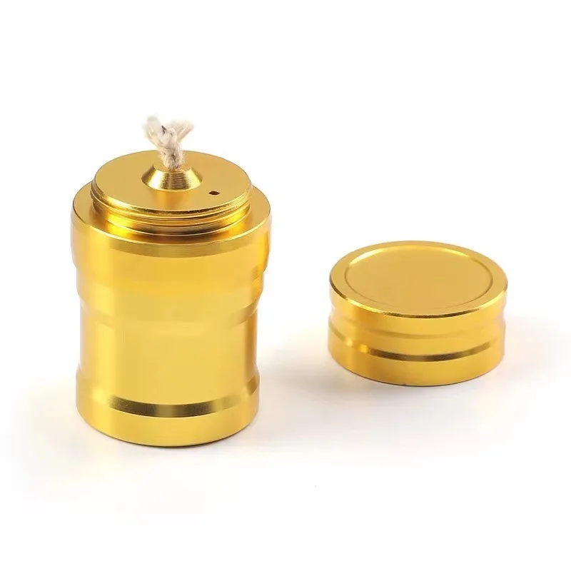 New mini portable metal alcohol lamp, small alcohol lamp, warm wine heating and thermal insulation tea set