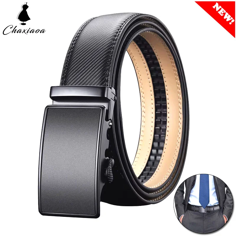 

Imitation Cowhide Men's Business Belt Fashion Men's Belt Luxury Designer Simple Embossing Belts for Men Metal Automatic Buckle