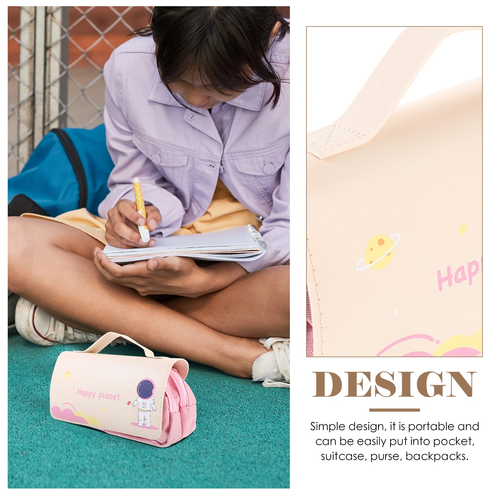 

Large Capacity Pencil Bag Portable Pencil Case Multi Function Household Student Pen Storage Organizer Household Pen Storage Bag