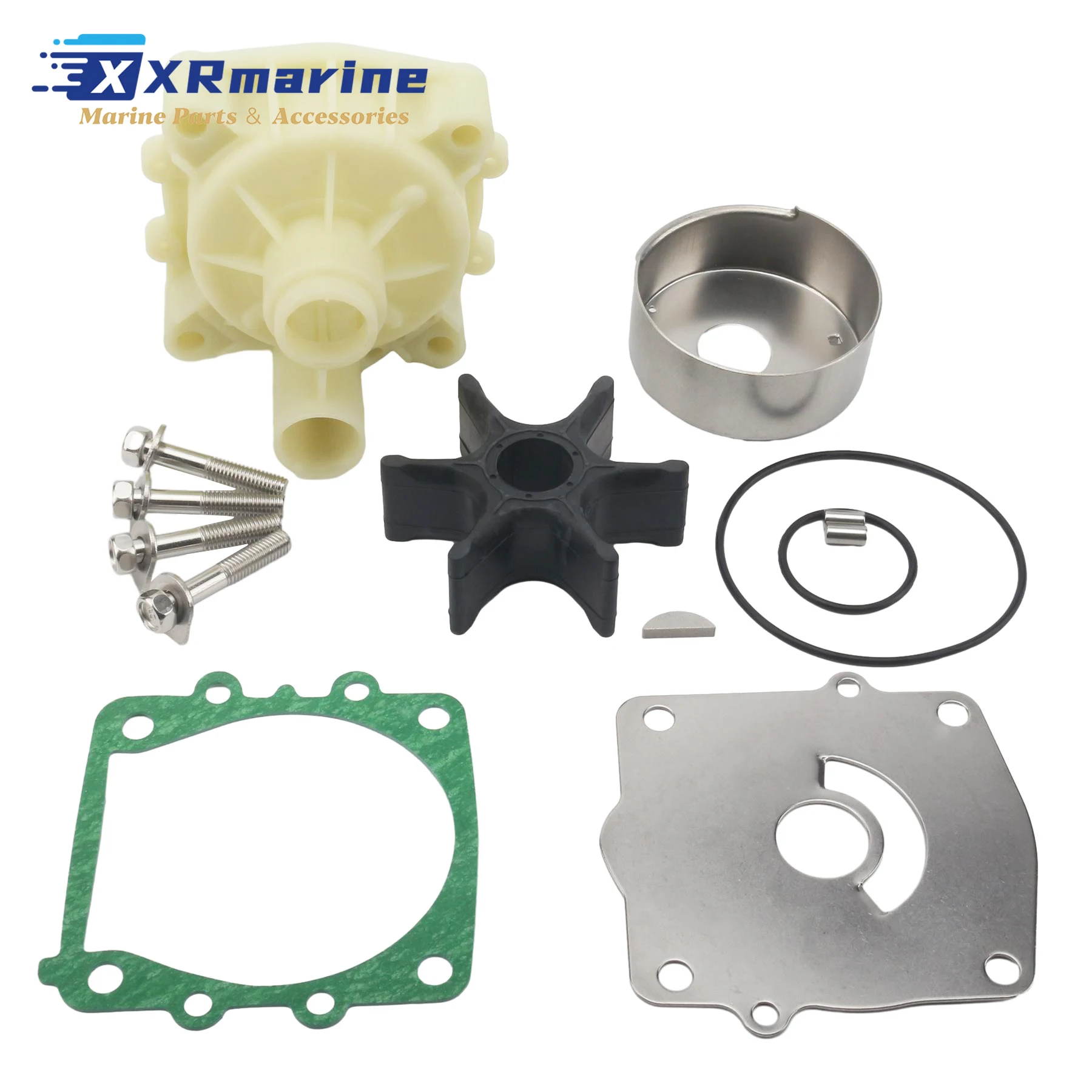 

Ремкомплект крыльчатки водяного насоса 6G5-W0078-00 для подвесных моторов Yamaha мощностью от 150 до 225 л.с., заменяет 6G5-W0078-01, 6G5-W0078-A1