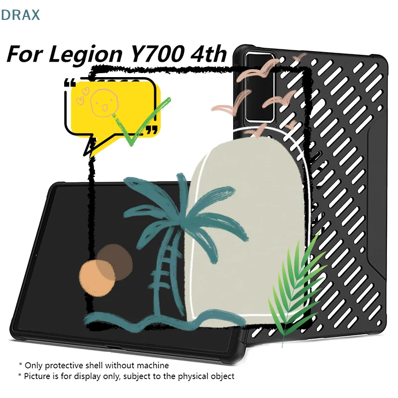 

For Y700 Fourth Generation Tablet 8.8-inch AI Game Protection Case Shell Lightweight Hard Shell Protective Case