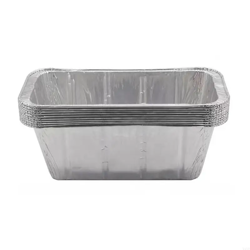 

X4YE Recyclable Grease Liners Practical Aluminum Drip Pans for Barbecue Griddles