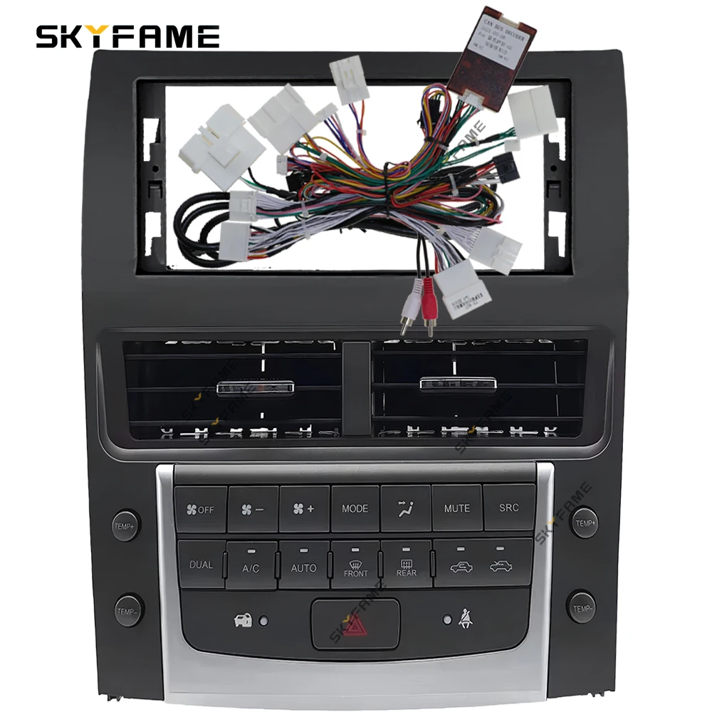12.3 Inch Car Frame Fascia Adapter Canbus Box Decoder Android Radio Dash Fitting Panel Kit For Lexus GS GS450H GS300 GS350