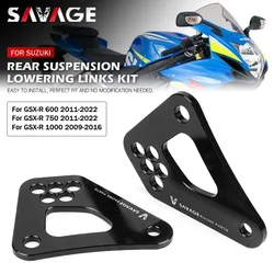 Комплект понижающих звеньев для SUZUKI GSX-R 600 750 2011-2023 GSXR 1000 2009 + K9, задняя подушка мотоцикла, рычаг подвески, рычаг