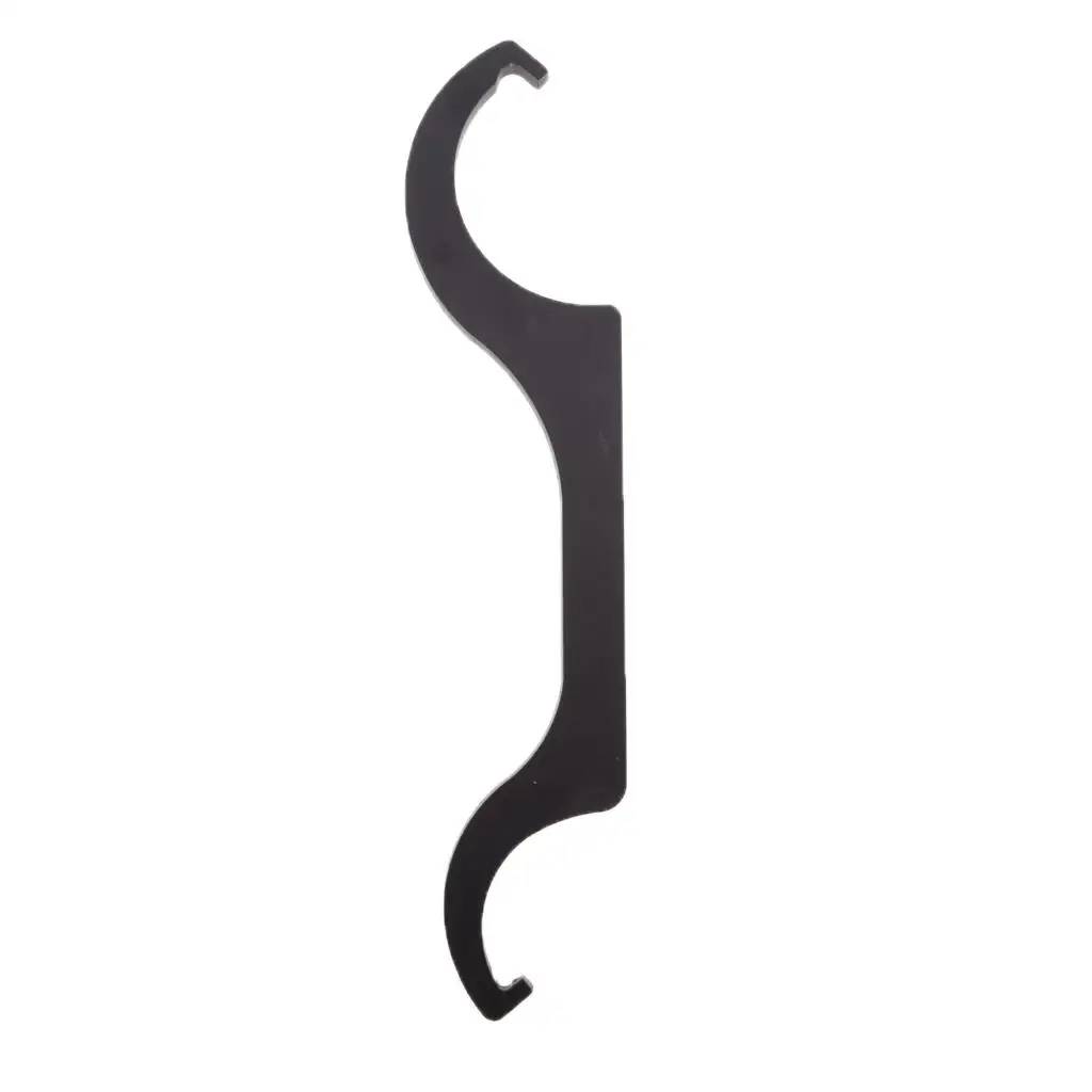 Heavy Duty Rear C Spanner Wrench Adjustable Alloy Steel Tool for Motorcycle ATV Shock Absorber