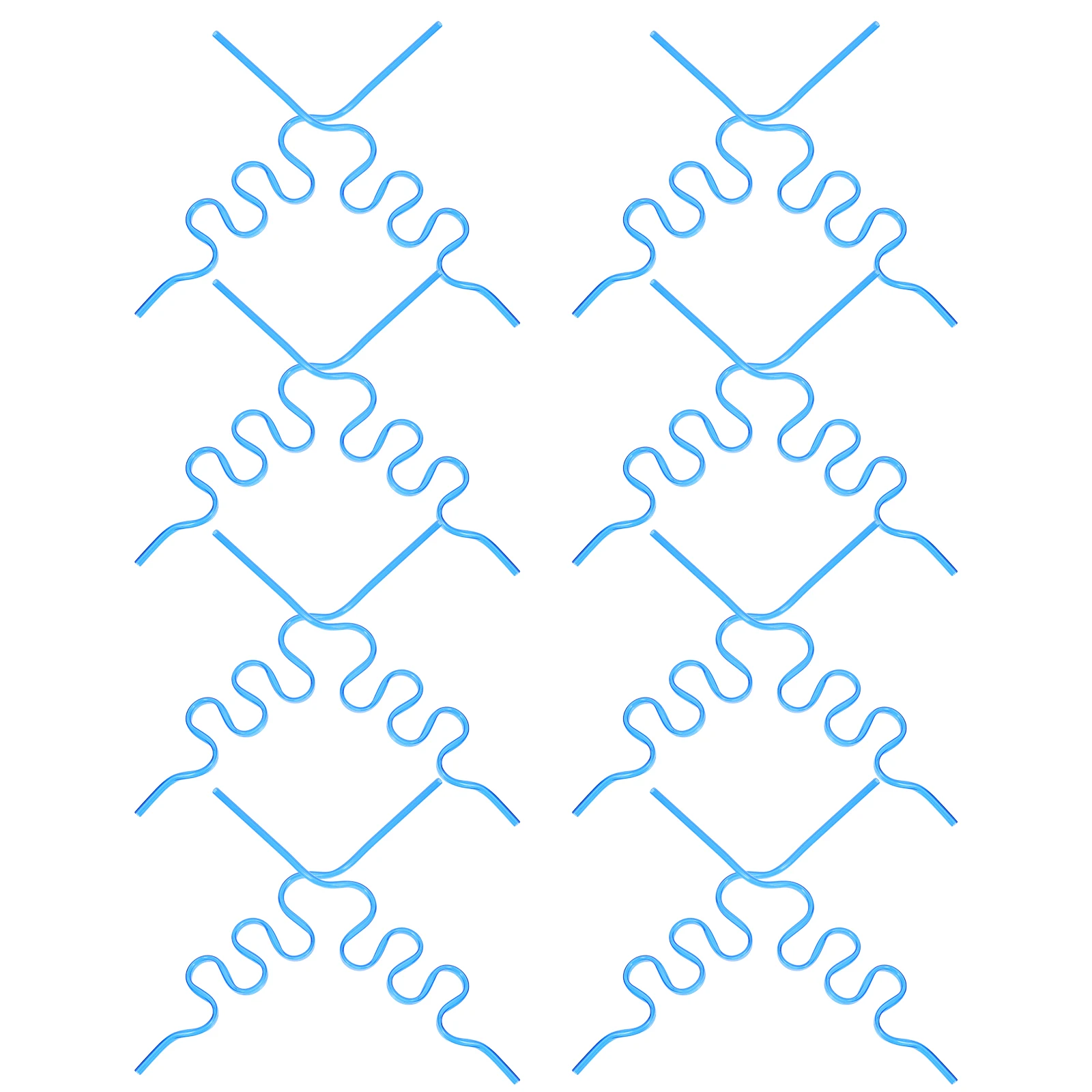 

20Pcs Reusable Plastic Straws Bendable Drinking Tools for Party Cocktails Smoothies Juice Fun Decorative Portable Lightweight