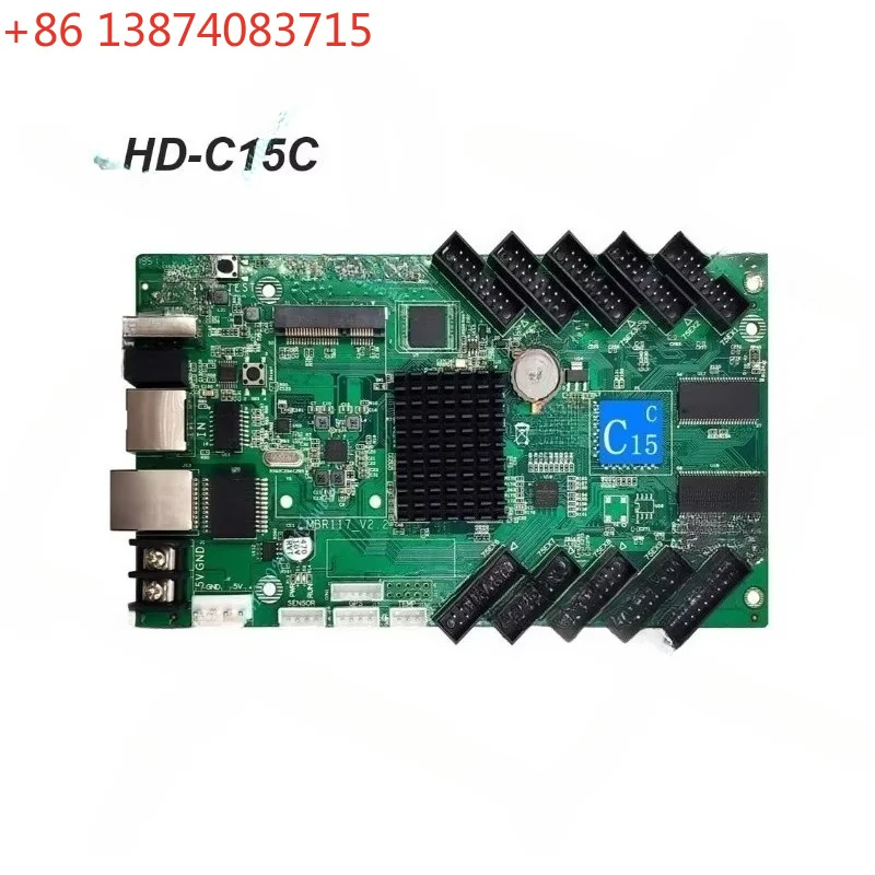 HD-C15c Full-Color LED Display Controller   Video Card  Matrix Panel Asynchronous Control Card