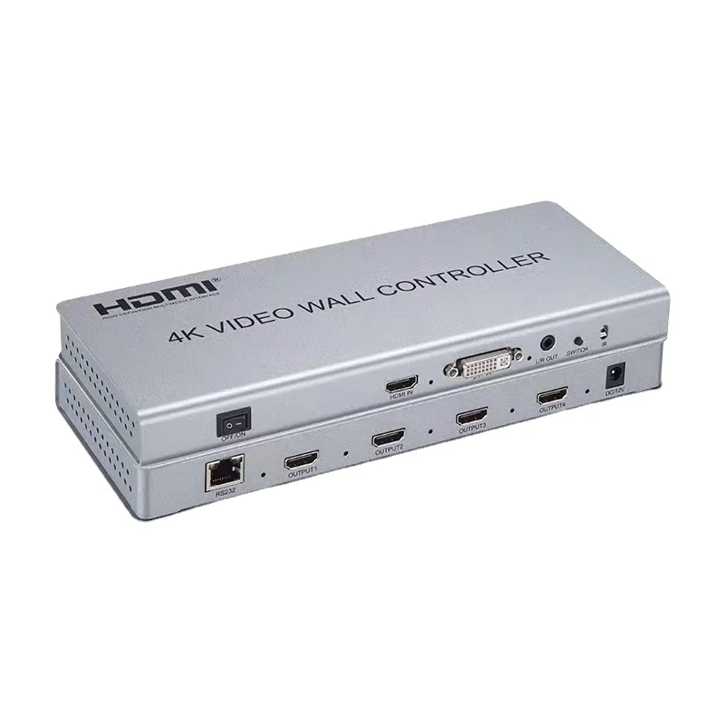 Quad Multi-Viewer HDMI Switcher 1080P60HZ Auflösung HDMI 4x1 Switcher mit IR