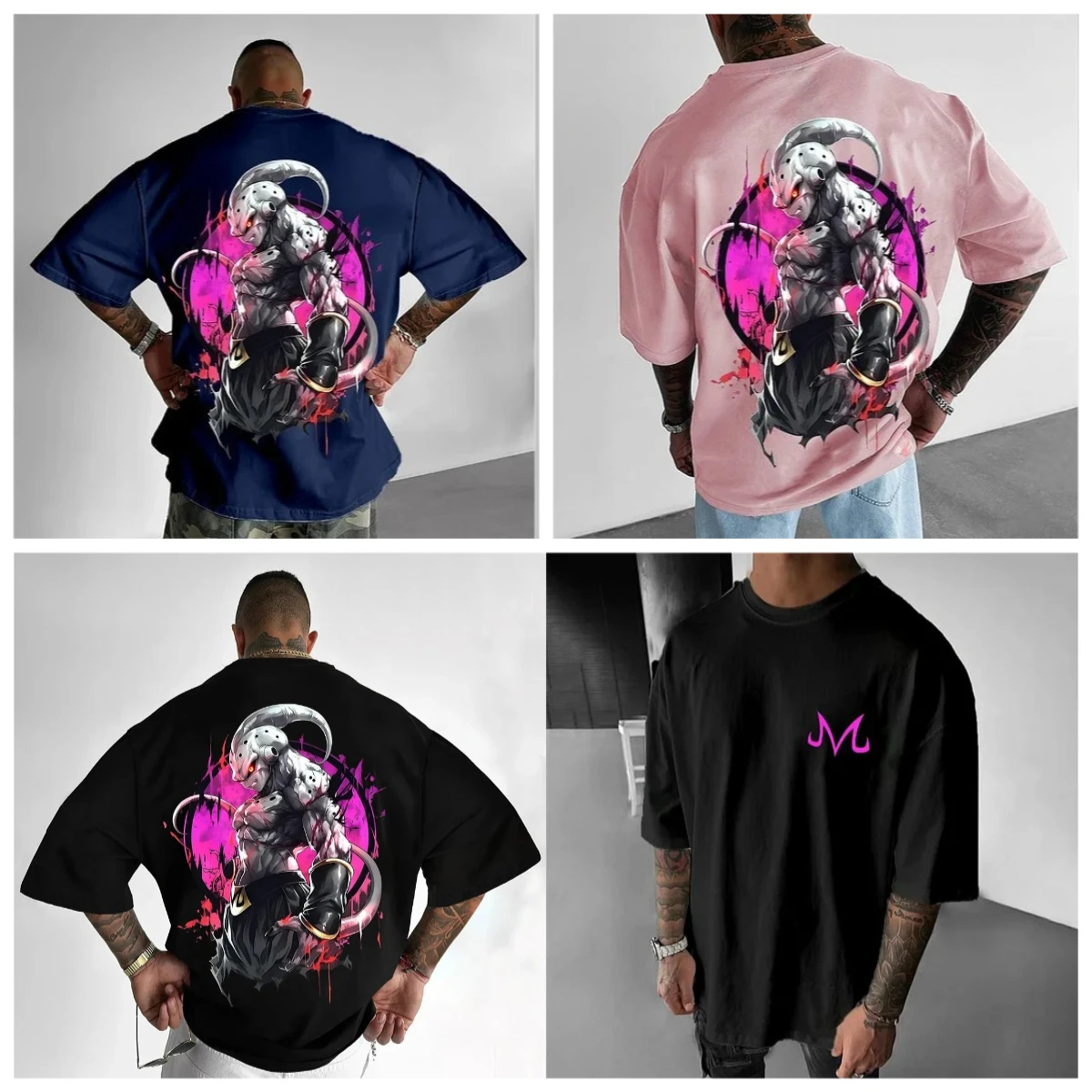 

Лето 2025 г., хит продаж, новая футболка Dragon Ball Z, 3D модная футболка с короткими рукавами и круглым вырезом, повседневная анимация Super Saiya Wukong