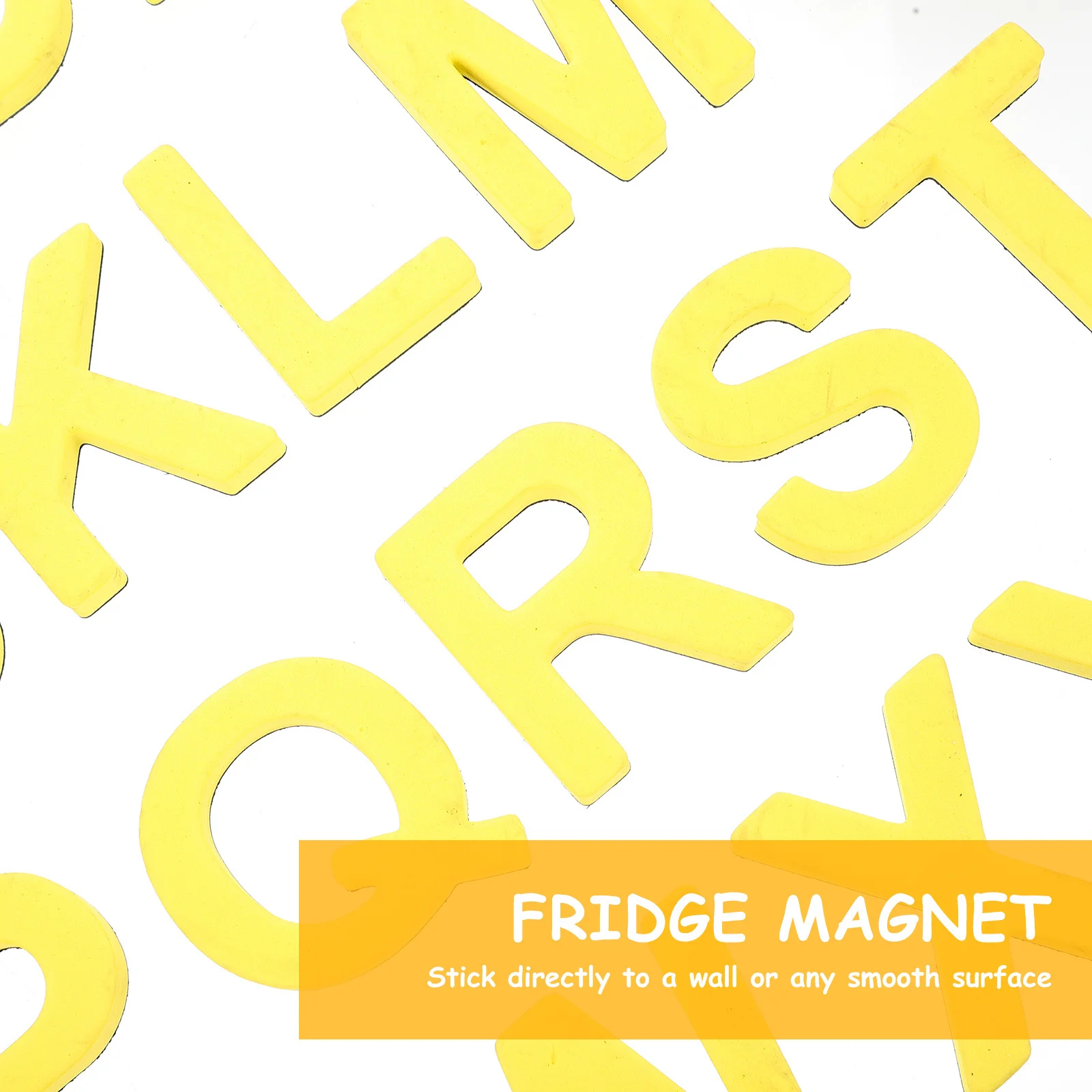 26 pçs inglês carta maiúscula ímãs de geladeira alfabeto colorido aprendizagem sinais magnéticos desenvolvimento cognitivo geladeira