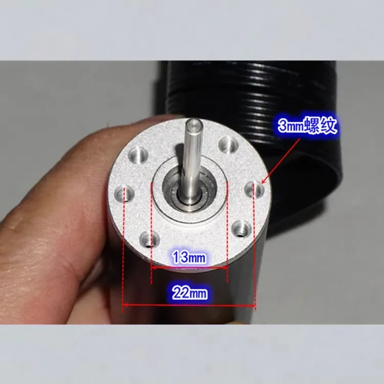 EC2864 neodymium strong magnetic hollow cup brushless motor 12-24V with Hall 28mm high torque brushless motor motor