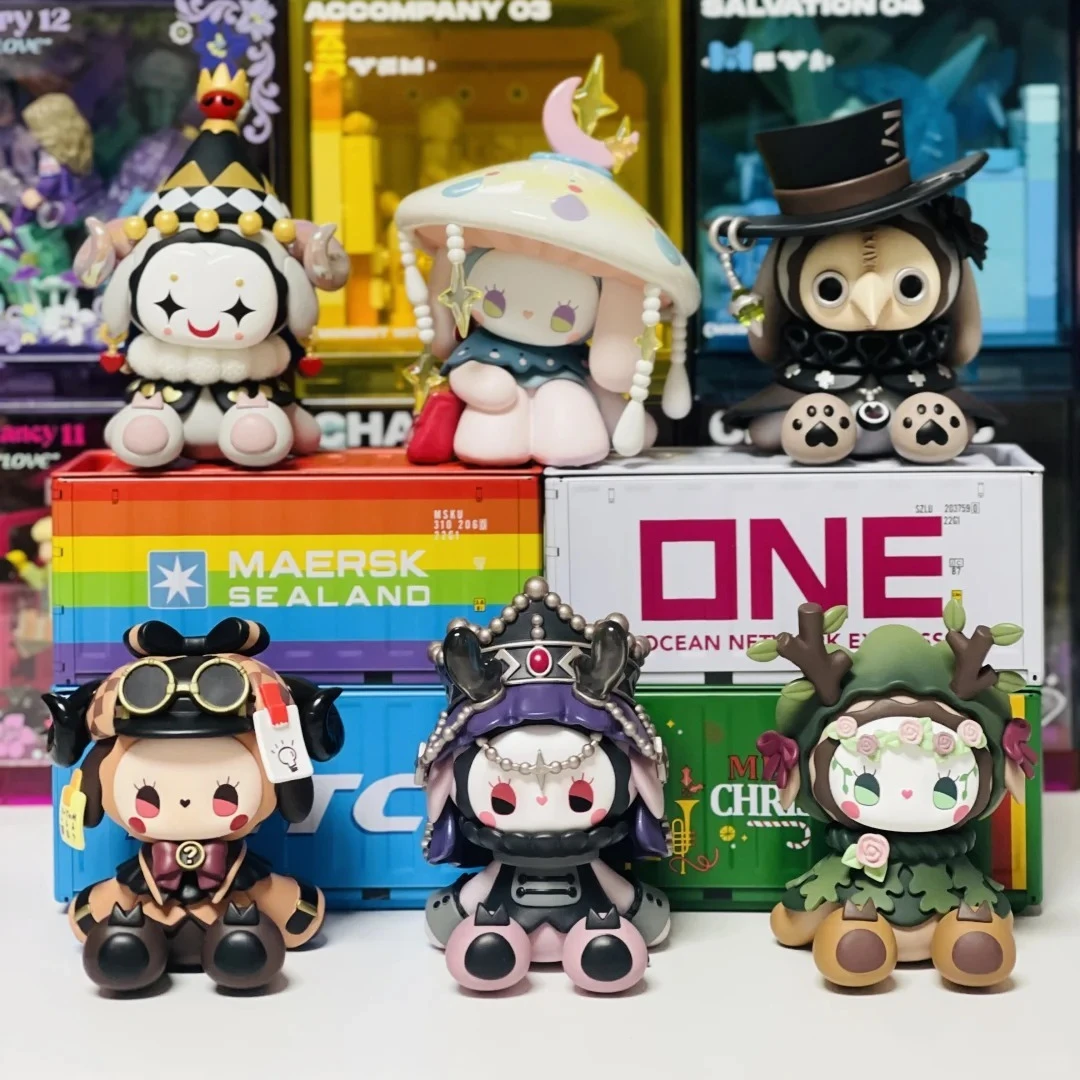 

EMMA Secret Forest Frostveil Villa Series Blind Box Toys Collectible Model Anime Figures Kawaii Desktop Decor Birthday Gift