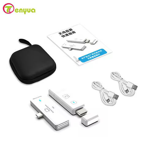 5.8G USB Type C HDMI Wireless Video Audio Transmitter And Receiver 1080P 50M Wifi Display Screen TV Stick Extender for TV PC