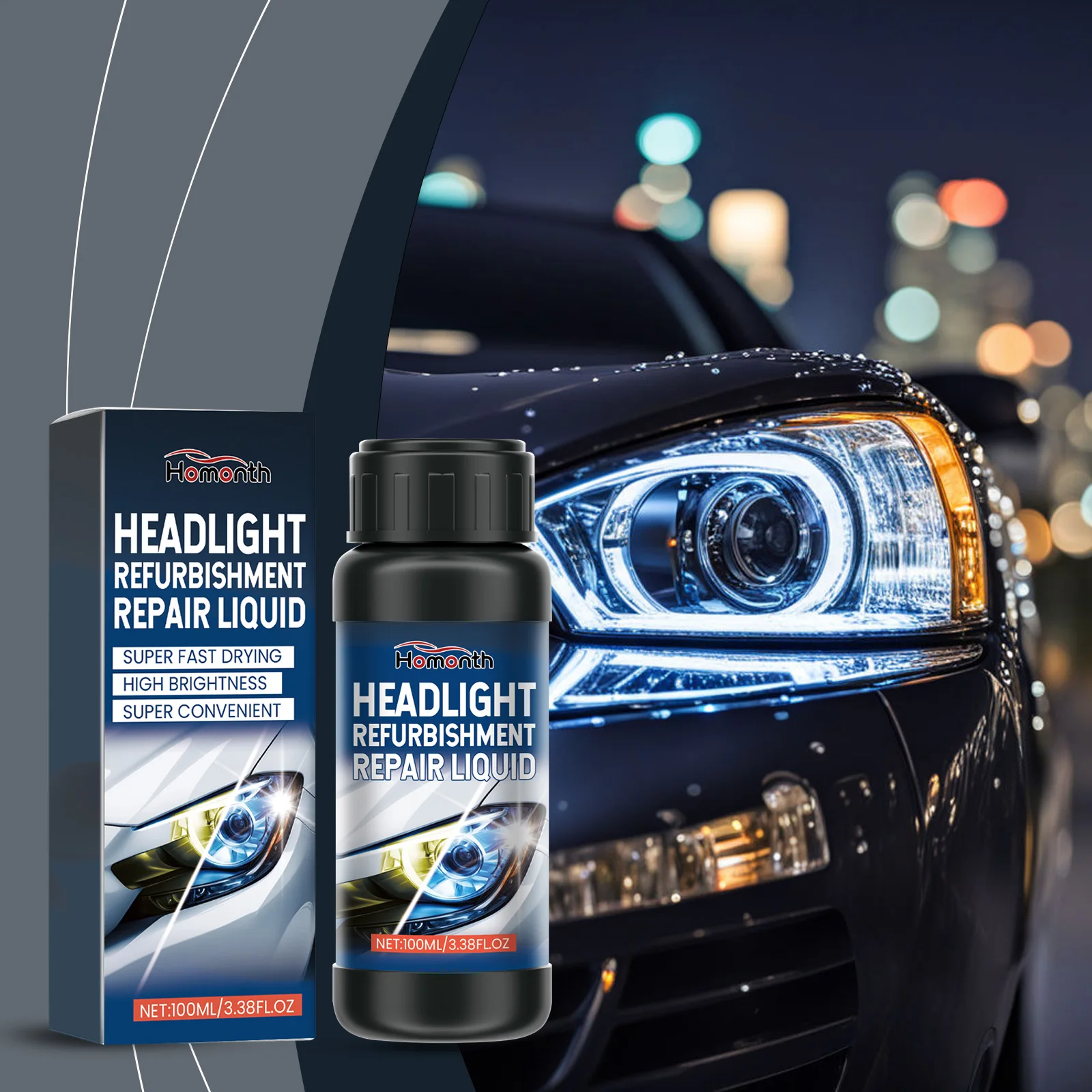 Homonth Car Headlig…