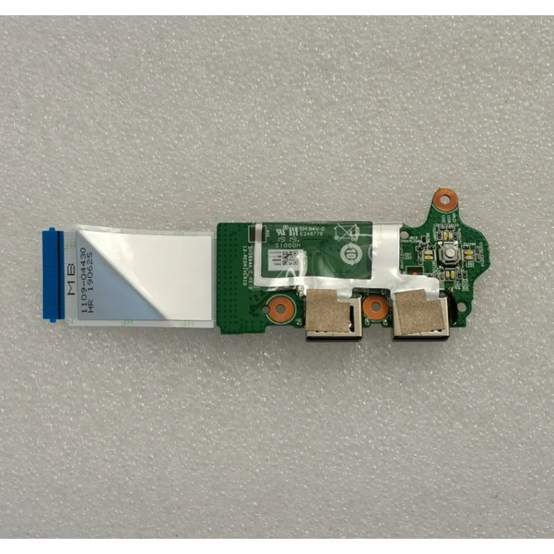 New USB power button board with cable for 53book 13s-iwl 20r9 5c50s24963