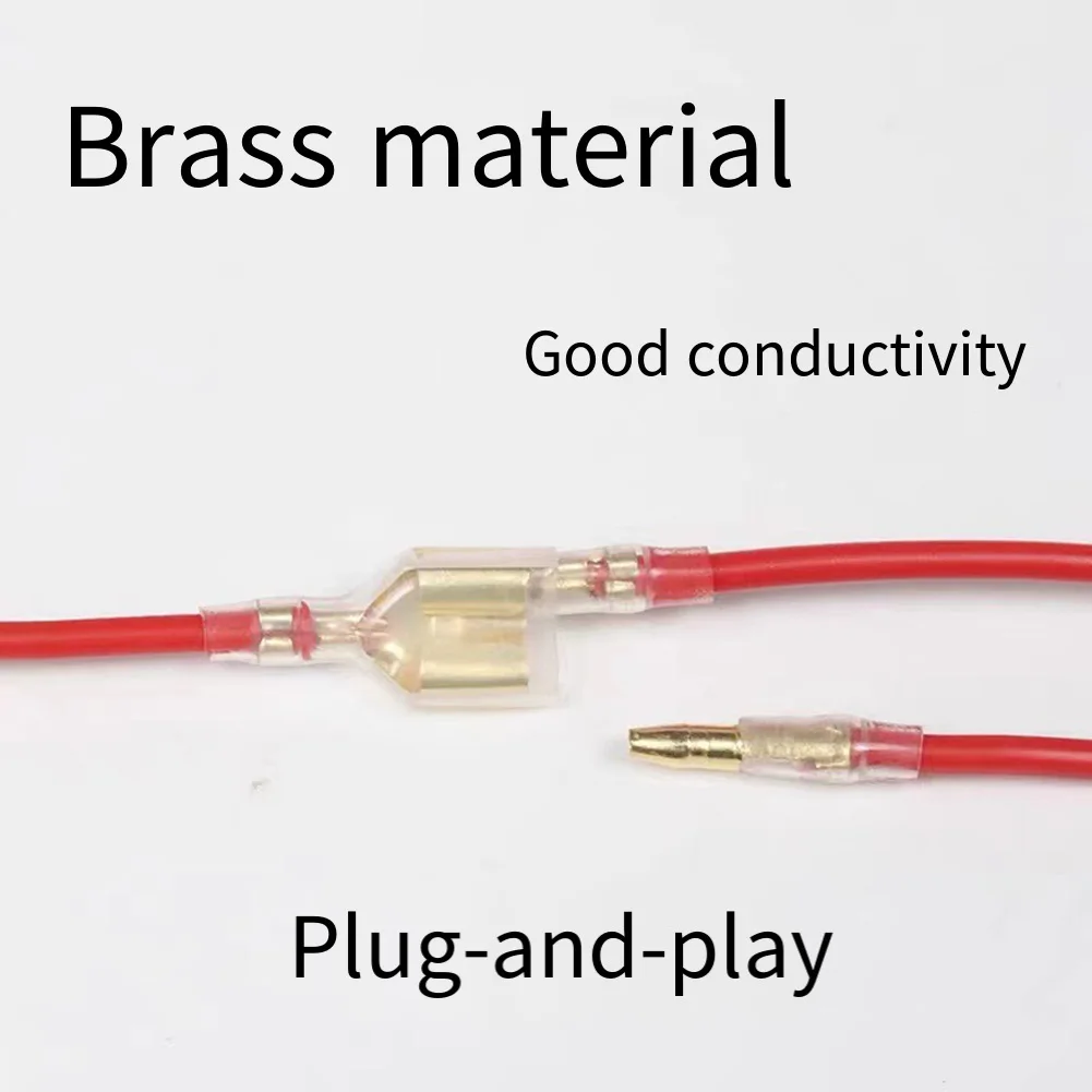 

120PCS Car Electrical Wire Connector Diameter 3.5mm Cold Press Crimp Terminal For Car Truck Marine DIY Electrical Projects