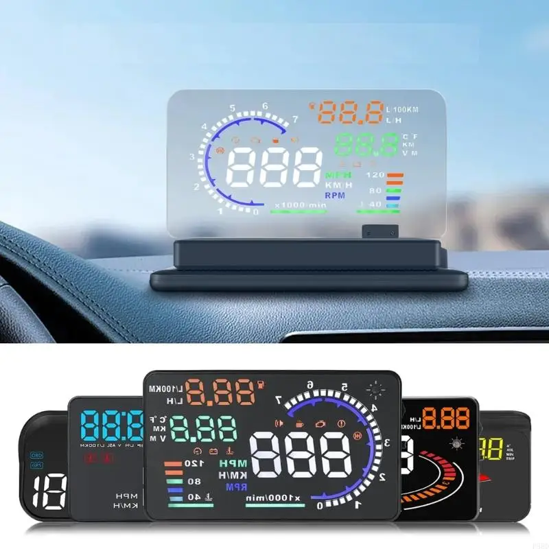  HUD Phone Mount With Head Up Display Navigation Mount For Enhanced Visibility