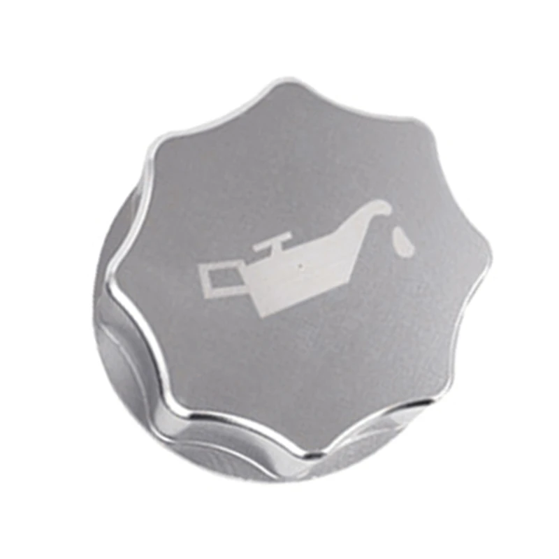 Universal Aluminum Car Engine Oil Caps Corrosions ResistantEngine Oil Filler Caps Easy to Install Stylish Fuels Covers