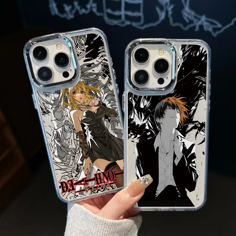 Anime Deaths Notes Phone Case for Samsung Galaxy A57 A56 A55 A54 A52 A37 A36 A26 A17 A16 A07 A06 4G 5G Luxury Clear Cover