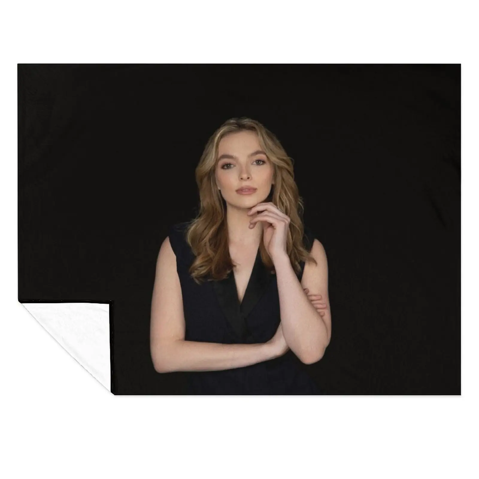 

Jodie Comer Throw Blanket Luxury Brand Furry halloween for sofa Blankets