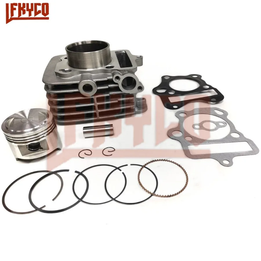 Motorcycle 53.5mm Engine Cylinder 108CC Piston Gasket Kit Set Motor for Suzuki FD110 QS110 SMASH110 Motoblock ATV Equipment Part