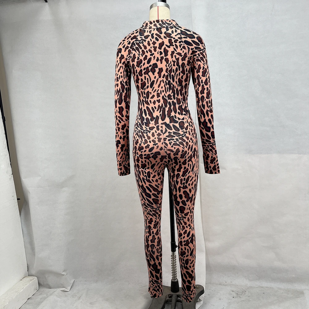 Autumn And Winter Standing Collar Long Sleeved Hip Lifting Jumpsuit Fitness Running Clothes For Women