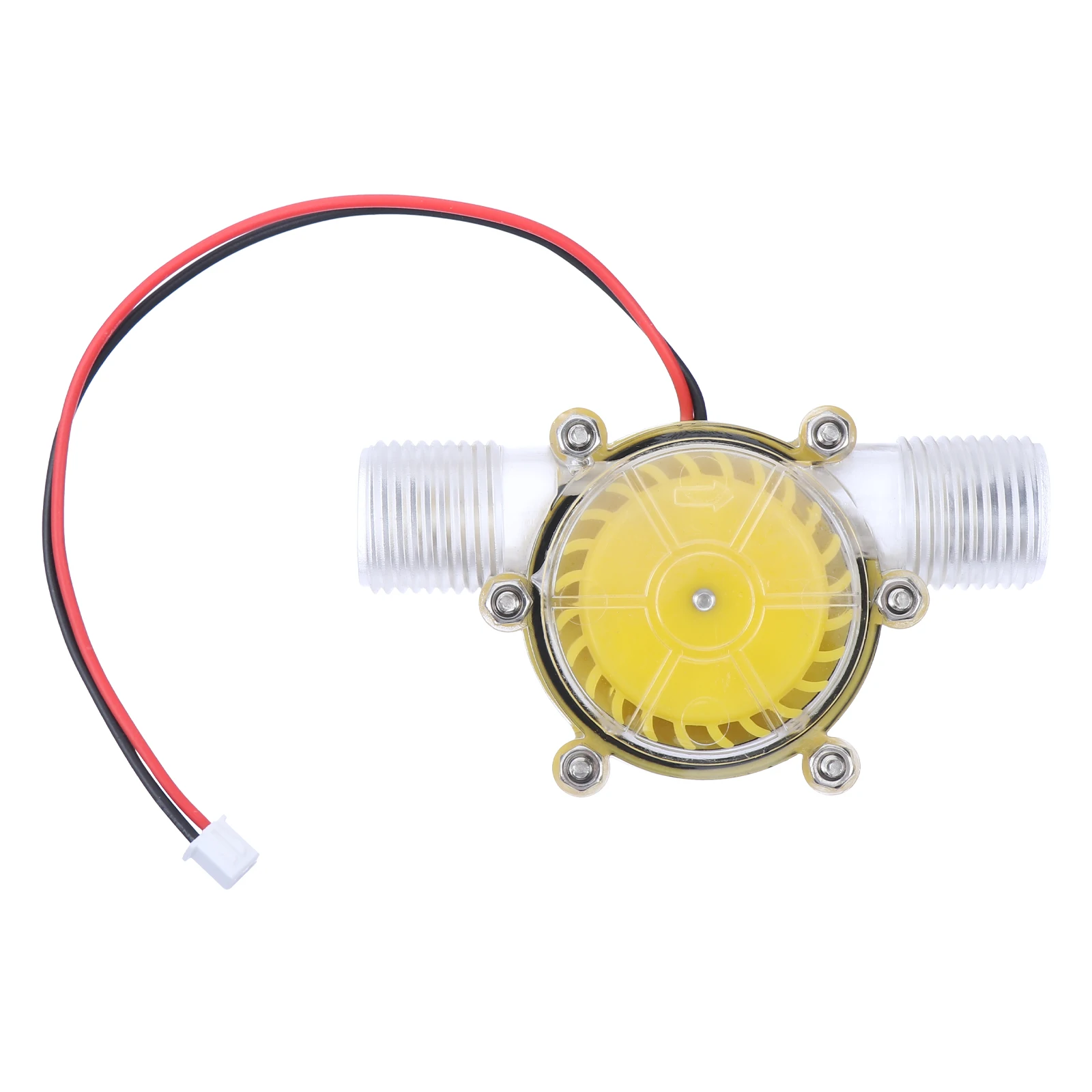 

DC Micro Generator Hydro Electric Turbine Water Portable Low Pressure Yellow Mini Water Flow Generators Stainless Steel Durable